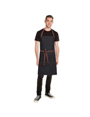 Tablier bavette Memphis Chef Works noir