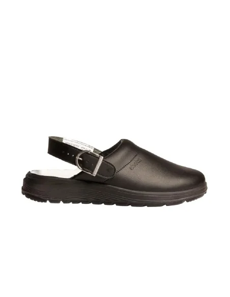 Sabots microfibre active Abeba noirs 39