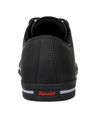 Baskets de sécurité noires en microfibre recyclée Slipbuster 41