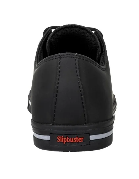 Baskets de sécurité noires en microfibre recyclée Slipbuster 41