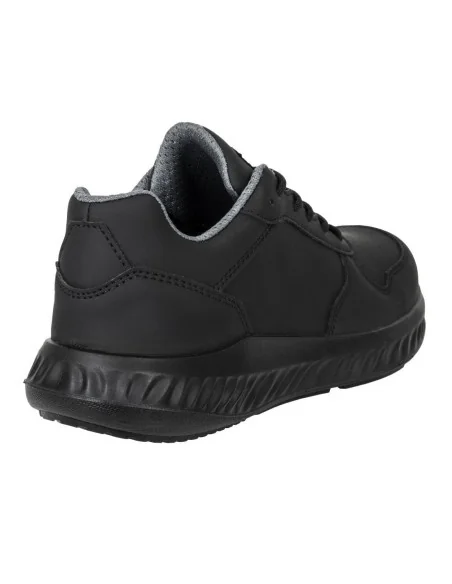 Baskets de sécurité noires en microfibre recyclée Slipbuster 39