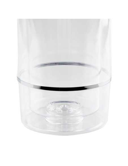 Rafraîchisseur à vin en acrylique APS transparent