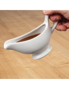 Saucières blanches Olympia 180ml (Lot de 6) 2