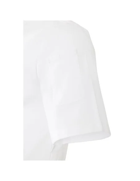 Veste de cuisinier en maille à manches courtes Southside Harlem blanche L