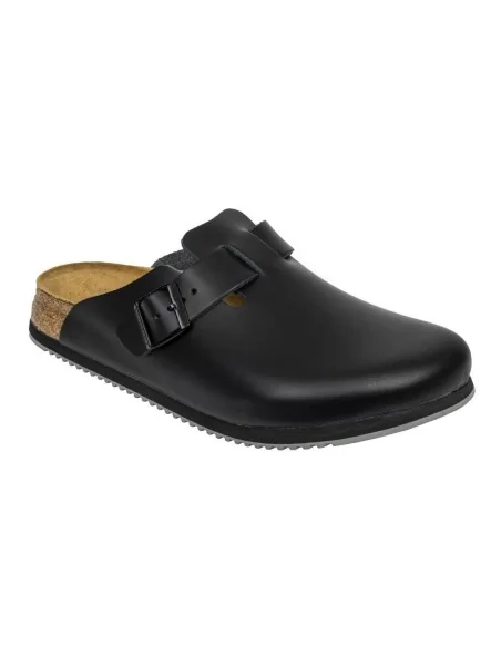 Sabots professionnels noirs Boston adhérence Birkenstock 40
