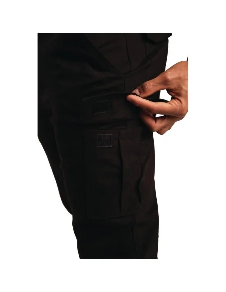 Pantalon homme slim stretch Cargo noir 46