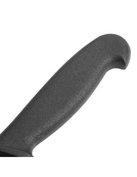 Couteau d'office alvéolé Hygiplas noir 125mm