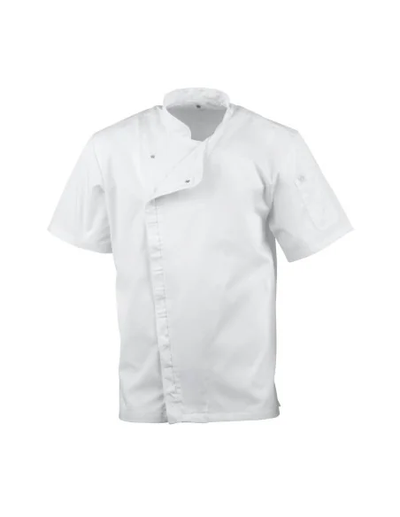 Veste de cuisinier à manches courtes Chef Works Cannes XXL