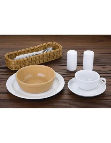 Plats à gratin ronds Olympia Stoneware 156mm (Lot de 6)