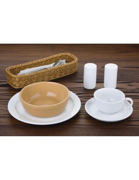 Plats à gratin ronds Olympia Stoneware 156mm (Lot de 6)