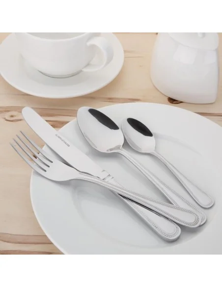 Cuillère à dessert Olympia Bead (Lot de 12)