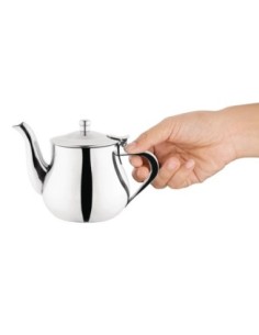 Théière marocaine en acier inoxydable Olympia 350ml 2