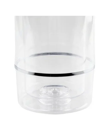 Rafraîchisseur à vin en acrylique APS transparent