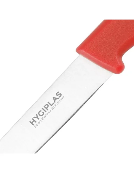 Couteau d office Hygiplas rouge 7,5 cm
