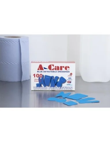 Pansements bleus assortis (Lot de 100)