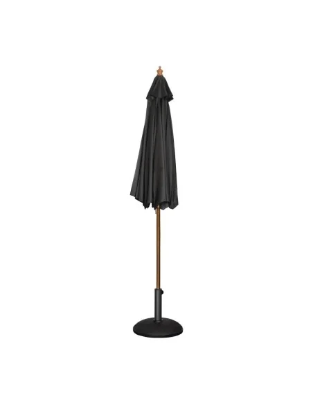 Parasol rond Bolero noir 2,5m