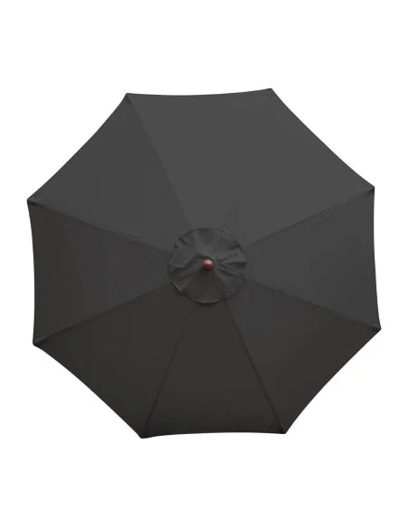 Parasol rond Bolero noir 2,5m