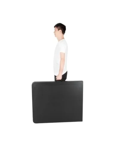 Table pliable au centre Bolero noire 1829mm