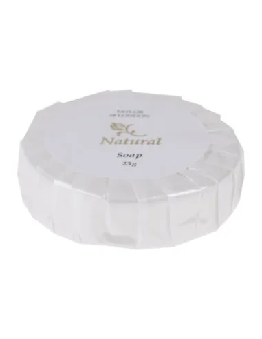 Savons enveloppés de papier Natural Taylor of London (Lot de 100)