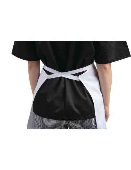 Tablier bavette Whites blanc