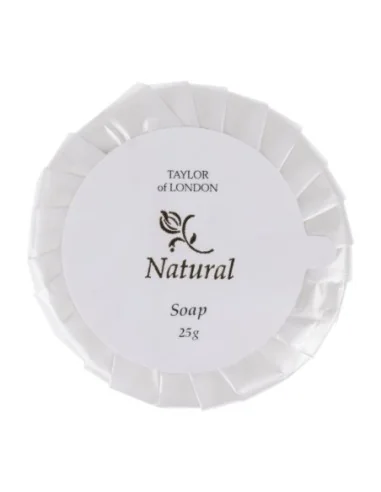 Savons enveloppés de papier Natural Taylor of London (Lot de 100)