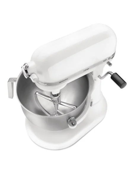 Batteur professionnel Kitchenaid 6,9L blanc 5KSM7990XEWH