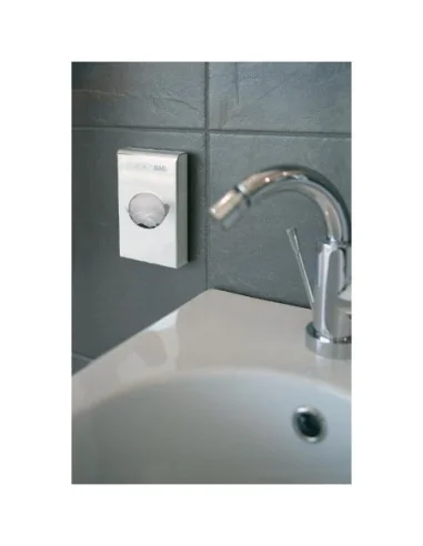 Distributeur de sacs hygiéniques chromé