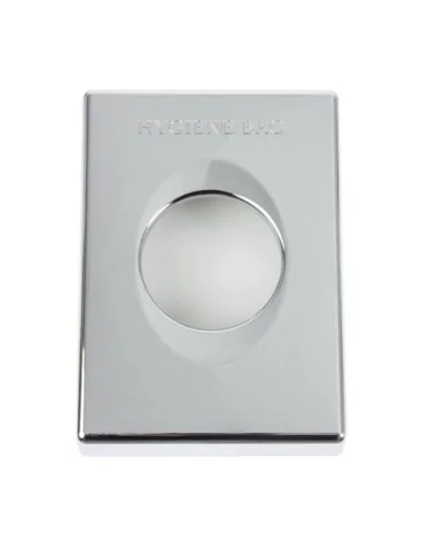 Distributeur de sacs hygiéniques chromé