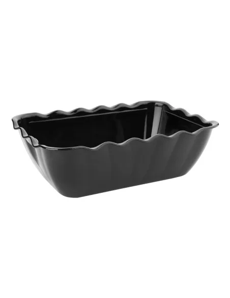 Saladier noir medium Olympia Kristallon