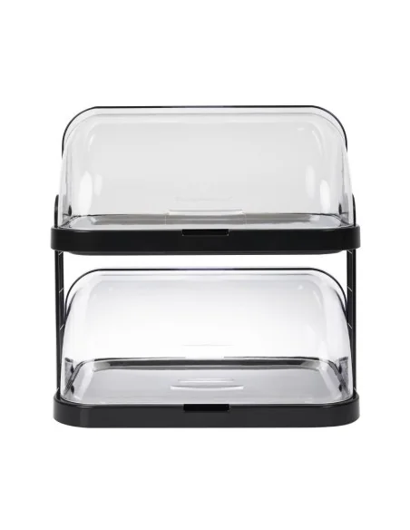 Plateau réfrigéré à 2 étages couvercle rabattable APS