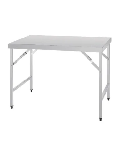 Table pliante inox Vogue 1200mm