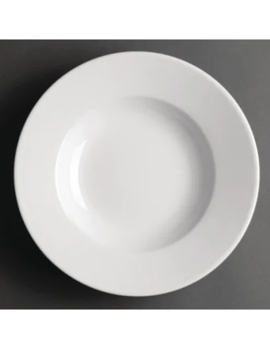 Assiettes à soupe et pâtes Olympia Athena 228mm 210ml (lot de 6)
