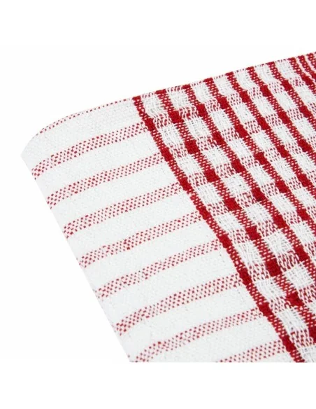 Torchons Vogue Wonderdry rouges (Lot de 10)