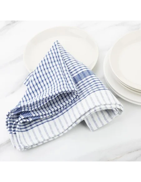 Torchons Vogue Wonderdry bleus (Lot de 10)