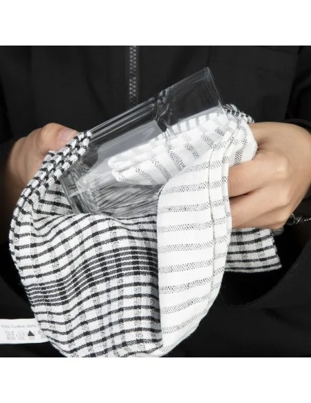 Torchons Vogue Wonderdry noirs (Lot de 10)