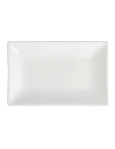 Plat rectangulaire de service 200 x 130mm Olympia (Lot de 6)