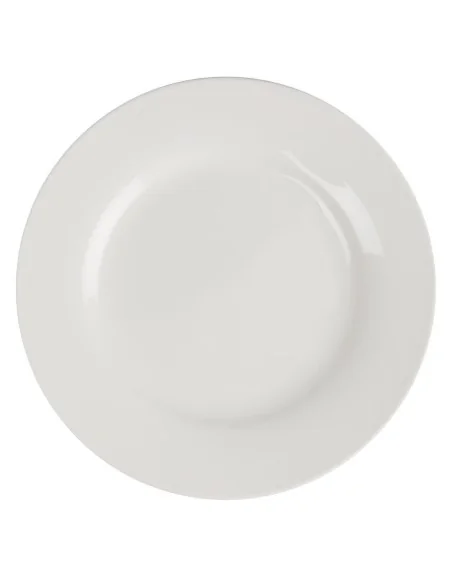 Assiettes rondes à bord large Olympia Lumina 150mm (Lot de 6)