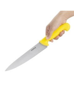 Couteau de cuisinier Hygiplas jaune 215mm 2
