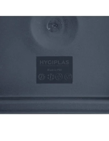 Couvercle carré bleu moyen Hygiplas