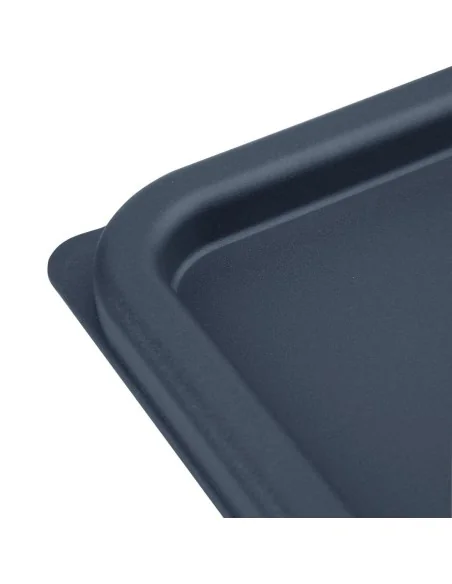 Couvercle carré bleu grand Hygiplas