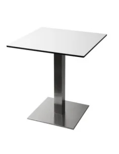 Pied de table carré inox Bolero 2