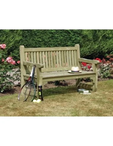 Banc de jardin en bois tendre