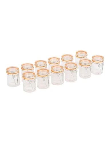 Mini bocaux à conserves 50ml Vogue (Lot de 12)