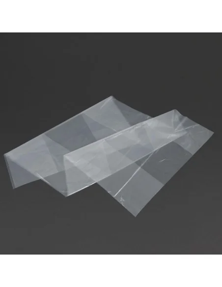 Sacs poubelle recyclés transparents Jantex utilisation moyenne 12kg 90L (lot de 200)