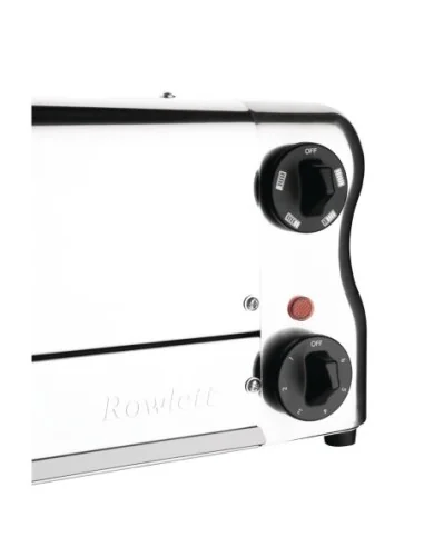 Grille-pain 6 fentes avec grille sandwich et résistance supplémentaire Rowlett Esprit chromé