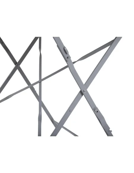 Table de terrasse pliable Bolero grise 1100 x 700mm