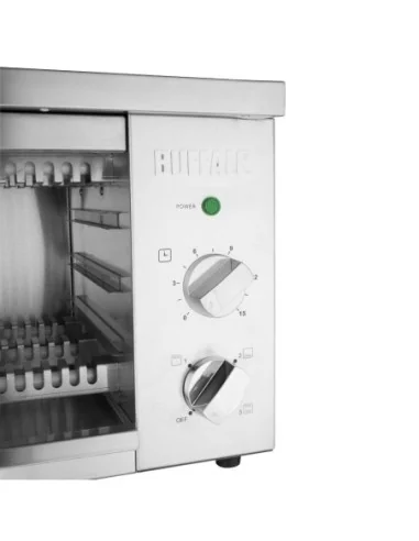 Plaque de cuisson et gril salamandre à quartz Buffalo