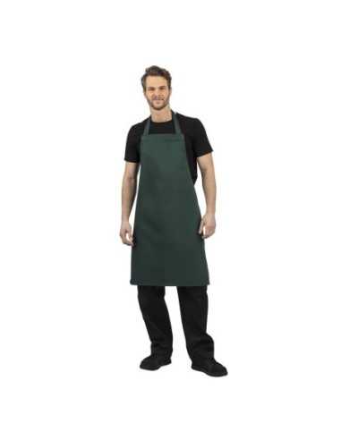 Tablier bavette Whites vert bouteille
