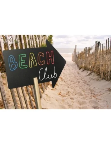 Panneau flèche de direction Securit