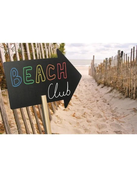 Panneau flèche de direction Securit